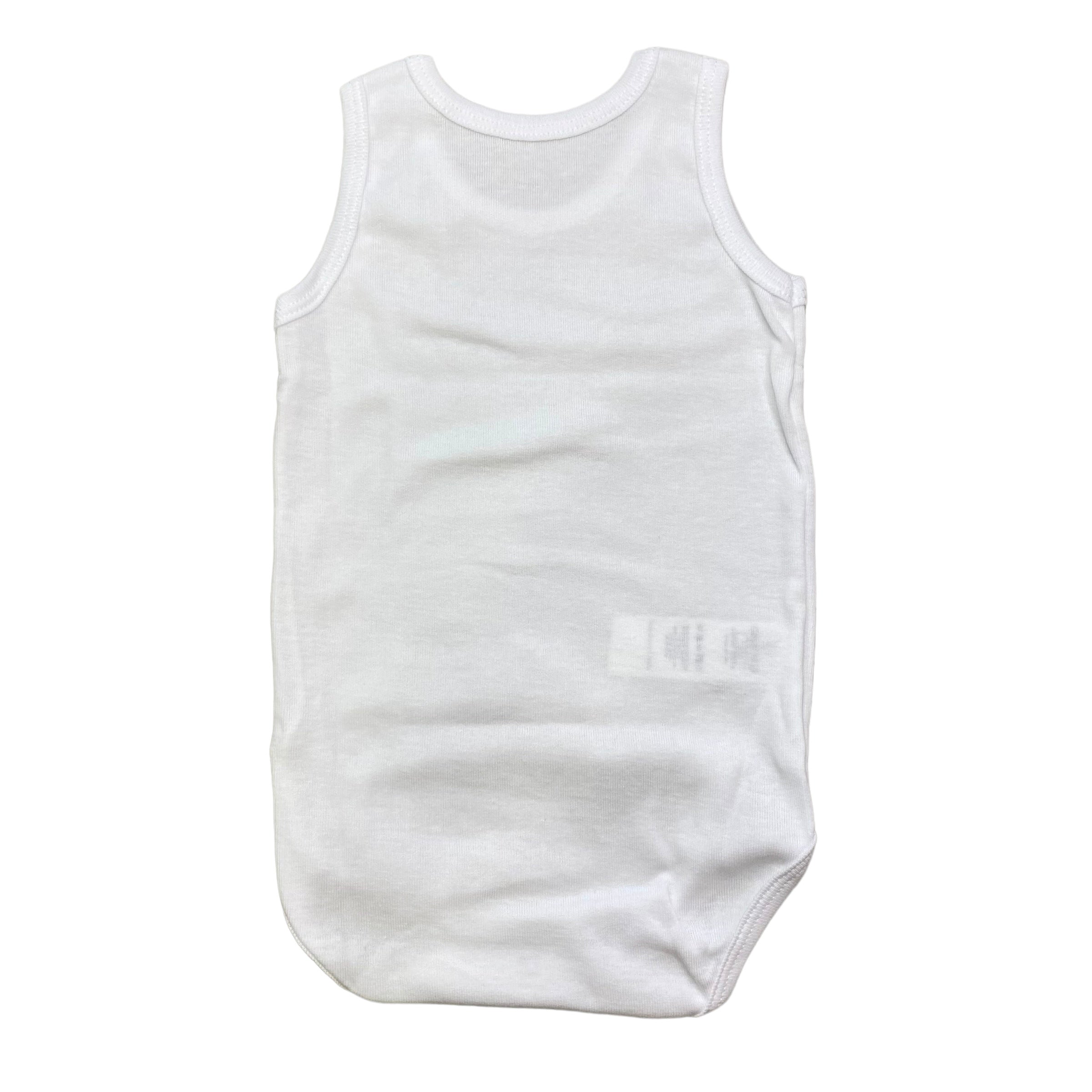 Body Spalla Larga In Cotone Neonato/a CALAMARO 01403