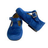 Erste-Schritte-Schuhe mit Ösen aus Samt Baby PANYNO B2004V