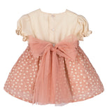 Abito Elegante Mezza Manica Con Tulle Bambina CALAMARO 21261