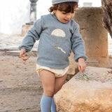 Completo Con Culotte In Caldo Cotone Neonato CALAMARO 11183