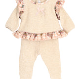 Tutina Spezzata In Caldo Cotone Neonata CALAMARO 11190