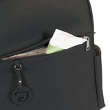 Zaino Fasciatoio in Ecopelle Nero Neonato Pasito a Pasito LONDONZF