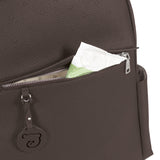 Zaino Fasciatoio in Ecopelle Nero Neonato Pasito a Pasito LONDONZF