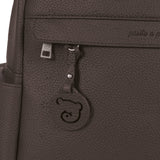 Zaino Fasciatoio in Ecopelle Nero Neonato Pasito a Pasito LONDONZF