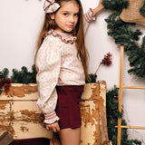 Completo Con Gonna-Pantalone E Camicia Bambina CALAMARO 11423