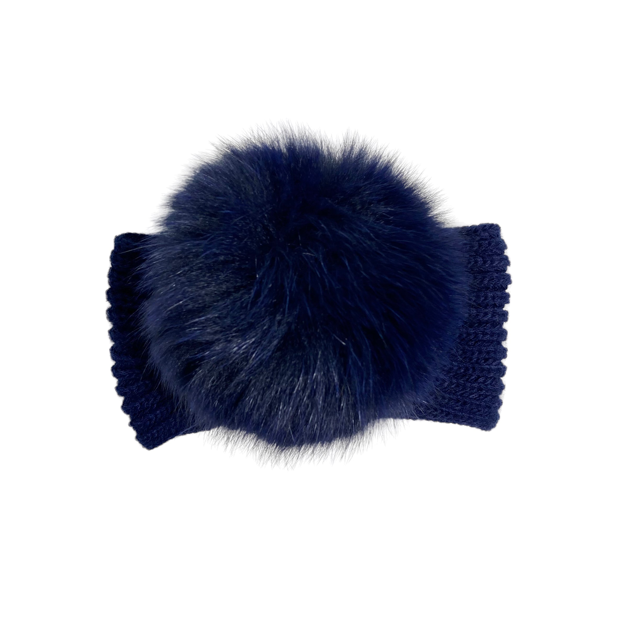 Fascia In Lana Con Pom Pon In Volpe Neonata ISABEL F602