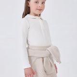 Polo Manica Lunga In Caldo Cotone Bambina MAYORAL 131