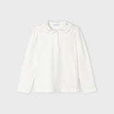 Polo Manica Lunga In Caldo Cotone Bambina MAYORAL 131