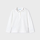 Polo Manica Lunga In Caldo Cotone Bambina MAYORAL 131