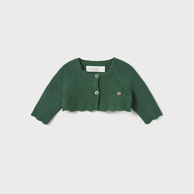 Coprispalle In Caldo Cotone  Con Bottoncini Neonata MAYORAL 307