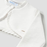 Kurzer Bolero aus warmer Baumwolle Baby Girl MAYORAL 308 