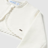 Kurzer Bolero aus warmer Baumwolle Baby Girl MAYORAL 308 