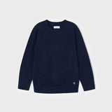 Basic-Pullover mit Rundhalsausschnitt aus warmer Baumwolle für Jungen MAYORAL 311
