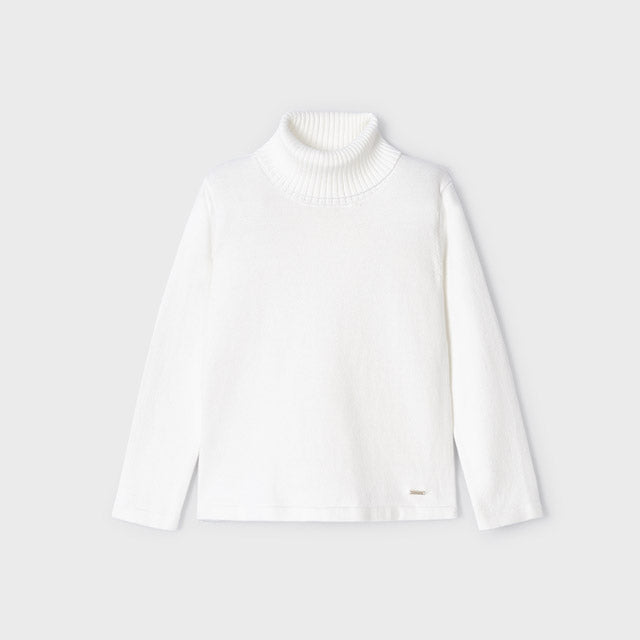 Basic-Rollkragenpullover aus warmer Baumwolle für Mädchen MAYORAL 313