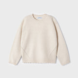 Maglioncino Girocollo In Caldo Cotone Basic Bambina MAYORAL 319