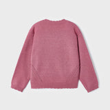 Maglioncino Girocollo In Caldo Cotone Basic Bambina MAYORAL 319