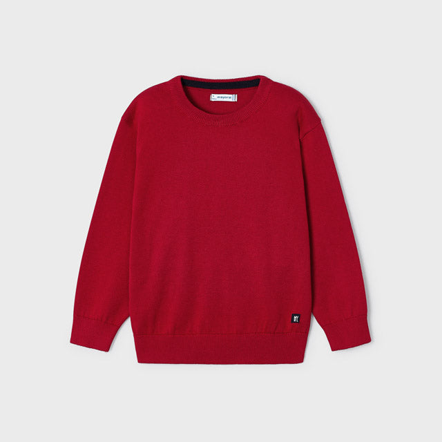 Maglioncino Girocollo In Caldo Cotone Basic Bambino MAYORAL 323