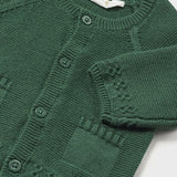 Warmer Baumwoll-Trikot-Cardigan für Neugeborene MAYORAL 2301