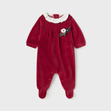 Einteiliger Chenille-Strampler für Baby-Mädchen MAYORAL 2739