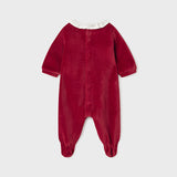 Einteiliger Chenille-Strampler für Baby-Mädchen MAYORAL 2739
