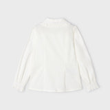 Langärmeliges Baumwollhemd in Smoke Point für Mädchen MAYORAL 4195