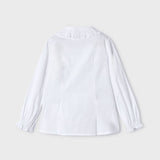 Langärmeliges Baumwollhemd in Smoke Point für Mädchen MAYORAL 4195