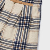 Mädchen-Shorts aus kariertem Stoff MAYORAL 4214