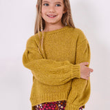 Pullover mit Pailletten aus Wollmischung für Mädchen MAYORAL 4302