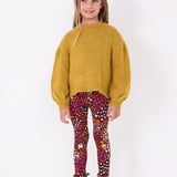 Pullover mit Pailletten aus Wollmischung für Mädchen MAYORAL 4302