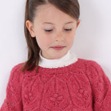 Pullover aus Wollmischung mit Reliefmuster für Mädchen MAYORAL 4304