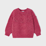 Pullover aus Wollmischung mit Reliefmuster für Mädchen MAYORAL 4304