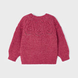 Pullover aus Wollmischung mit Reliefmuster für Mädchen MAYORAL 4304