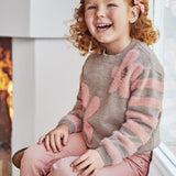 Maglione Con Intarsi In Pelliccetta Bambina MAYORAL 4306
