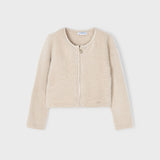 Pelz-Cardigan mit Reißverschluss für Mädchen MAYORAL 4308