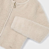Pelz-Cardigan mit Reißverschluss für Mädchen MAYORAL 4308