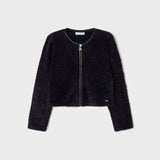 Pelz-Cardigan mit Reißverschluss für Mädchen MAYORAL 4308