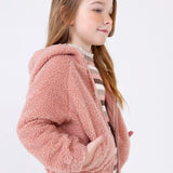 Teddy-Sweatshirt mit Kapuze für Mädchen MAYORAL 4419