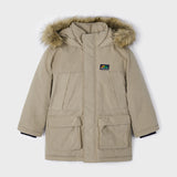 Parka-Modelljacke mit gepolsterter Kapuze für Jungen MAYORAL 4439