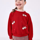 Set mit Hose und warmem Baumwoll-Sweatshirt für Mädchen MAYORAL 4507 