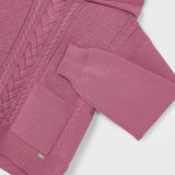 Zweiteiliger warmer Baumwoll-Trikot-Trainingsanzug für Mädchen MAYORAL 4508