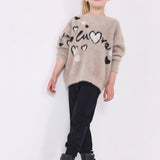 Trikotset mit warmen Baumwollleggings für Mädchen MAYORL 4509 