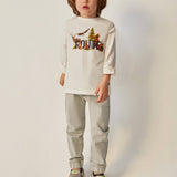 Lange Skater-Fit-Hose mit Denim-Kordelzug für Jungen MAYORAL 4526 