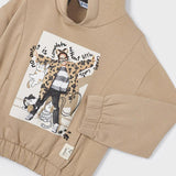 Zweiteiliger Trainingsanzug aus warmer Baumwolle für Mädchen MAYORAL 4864