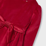 Langärmliges Samtkleid für Mädchen MAYORAL 4917
