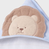 Dreieckiger Bademantel mit Frottee-Stickerei für Neugeborene MAYORAL 9372