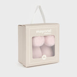 Set Calzini E Fascia Con Pom Pon In Caldo Cotone Neonata MAYORAL 9657