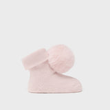 Set Calzini E Fascia Con Pom Pon In Caldo Cotone Neonata MAYORAL 9657