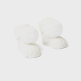 Set Calzini E Fascia Con Pom Pon In Caldo Cotone Neonata MAYORAL 9657