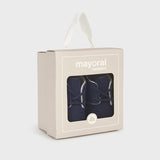 Kinderbettschuhe Modell Oxfords aus Wildleder für Neugeborene MAYORAL 9682