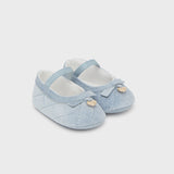 Ballerina-Kinderbettschuhe aus Samt für Mädchen MAYORAL 9689